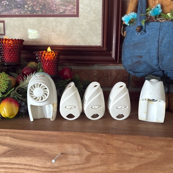 Glade Plug in Fan Double Lasting Impressions Scented Oil Warmers Bundle of 5 - Picture 1 of 8